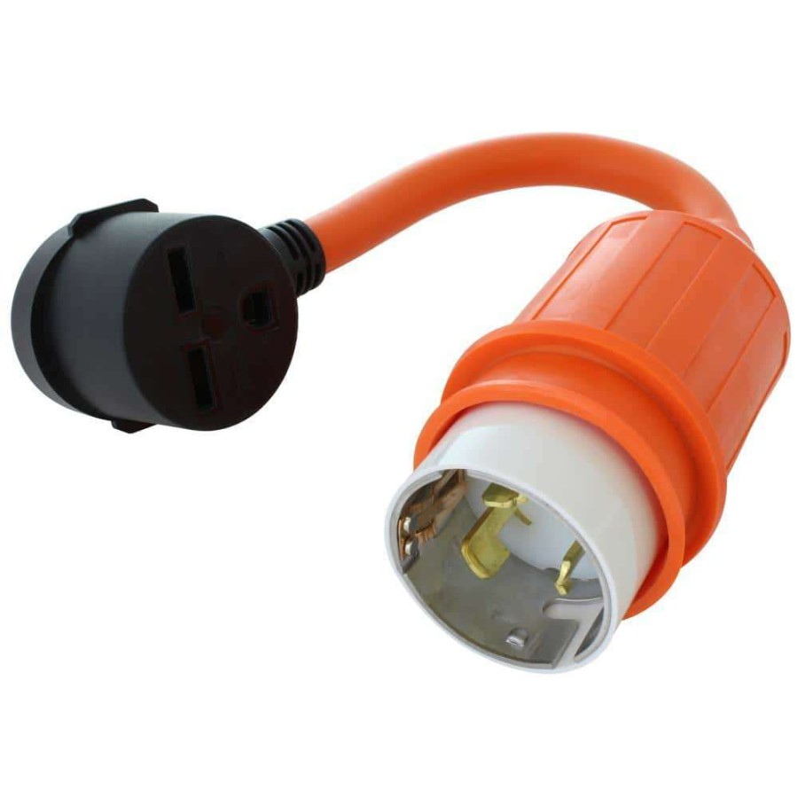 Extension Cord Accessories *  Ac Works 1.5 Ft. 50 Amp 125-Volt