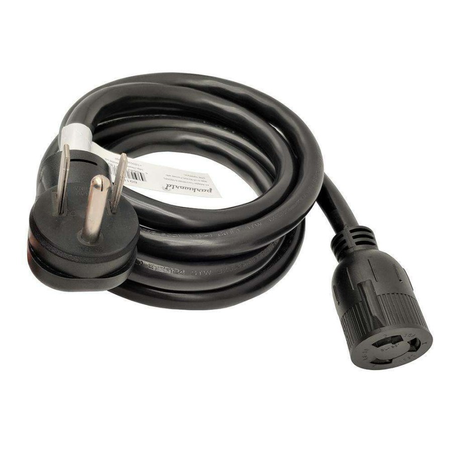 Appliance Extension Cords * | Parkworld 8 Ft. 10/3 3-Wire 50 Amp 3-Prong Nema 6-50P Plug To 30 Amp Locking L6-30R Receptacle Welder Adapter Cord