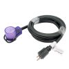 Appliance Extension Cords * | Parkworld 10 Ft. 10/3 3-Wire Ev Charging Adapter 15 Amp 125-Volt Nema 5-15P To 50 Amp Electric Vehicle 14-50R Ev Adapter Cord