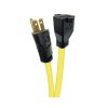 General Purpose Cords * | Husky 100 Ft. 12/3 Extension Cord, Yellow