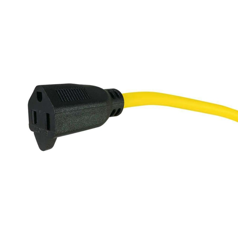 General Purpose Cords * | Husky 50 Ft. 12/3 Extension Cord, Yellow