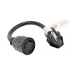 Appliance Extension Cords * | Parkworld 1.5 Ft. 10/3 Stw 3-Wire Dryer 3-Prong 10-30P Plug To L6-30R Receptacle Adapter Cord