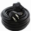 General Purpose Cords * | Ac Works 10 Ft. 30 Amp 125/250 -Volt Nema 14-30 4-Prong Dryer Heavy-Duty Stw 10/4 Extension Cord