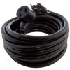 General Purpose Cords * | Ac Works 50 Ft. 30 Amp 250 V Nema 10-30 3-Prong Dryer Heavy-Duty Stw 10/3 Extension Cord