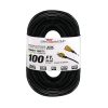 General Purpose Cords * | Lifesupplyusa 100 Ft. 16/3 Sjtw 13 Amp 125-Volt 1625-Watt Lighted End Indoor/Outdoor Black Heavy-Duty Extension Cord