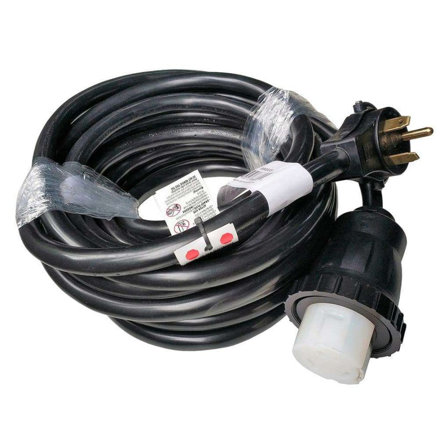 Rv & Marine Cords * | Parkworld 36 Ft. 10/3 Rv 30 Amp To Marine 50 Amp Nema Tt-30P To Ss2-50R Adapter Extension Cord