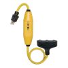 Gfci Plugs * | Tower Manufacturing Corporation 2 Ft. In-Line Gfci Triple Tap Cord Automatic Reset