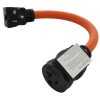 Extension Cord Accessories * | Ac Works 1 Ft. 20A Nema 5-20 Outlet Extender With 20A Breaker