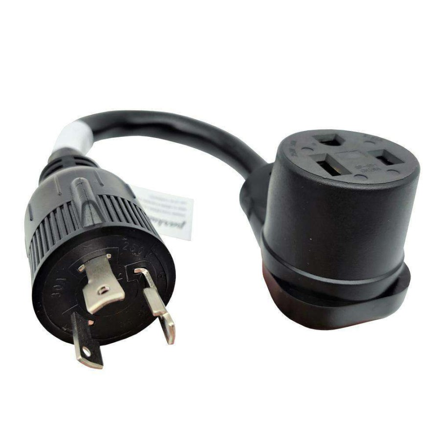 Appliance Extension Cords * | Parkworld 1 Ft. 10/3 Stw 3-Wire Nema L6-30P Plug To Welder 6-50R Receptacle Adapter Cord