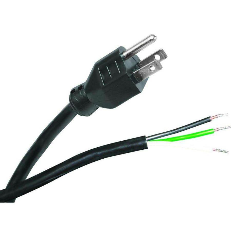 Appliance Extension Cords * | Husky 8 Ft. 16/3 Medium-Duty Tool Replacement Cord In Black