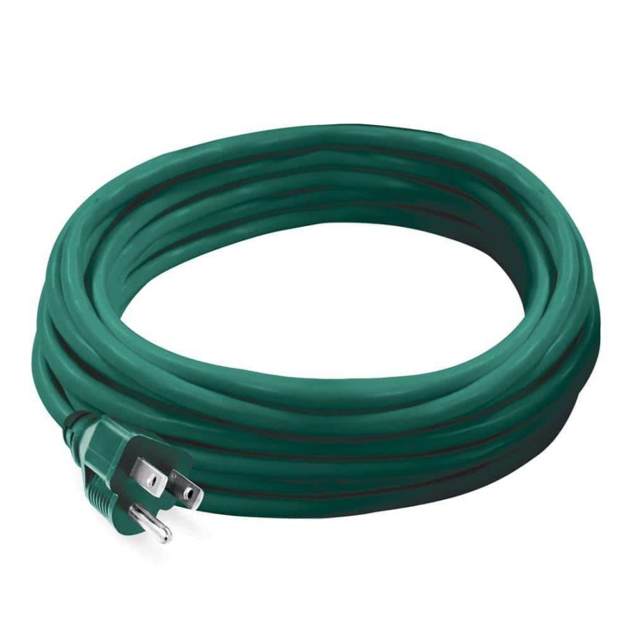 General Purpose Cords * | Sun Joe 20 Ft. 16/3 Indoor/Outdoor Extension Cord, Green