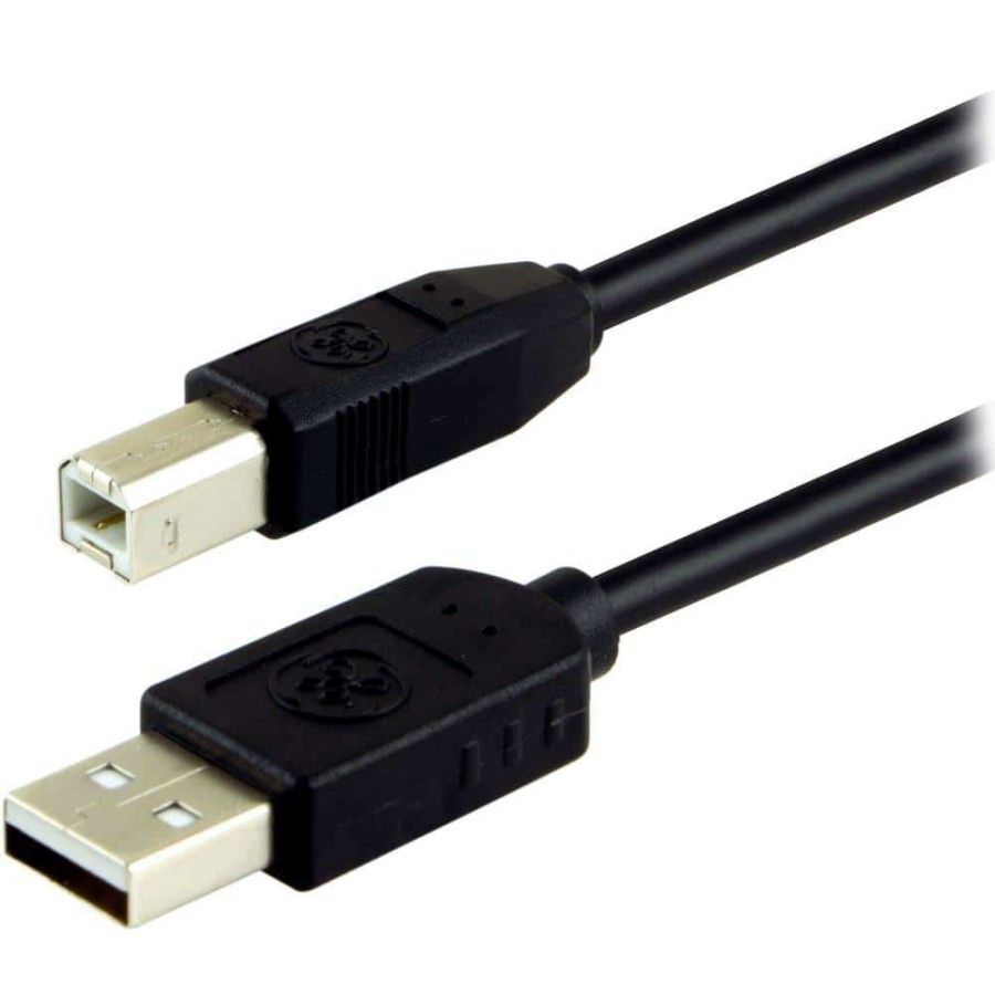 Extension Cord Accessories * | Ge Usb 2.0 Printer Cable, A Male To B Male Cord