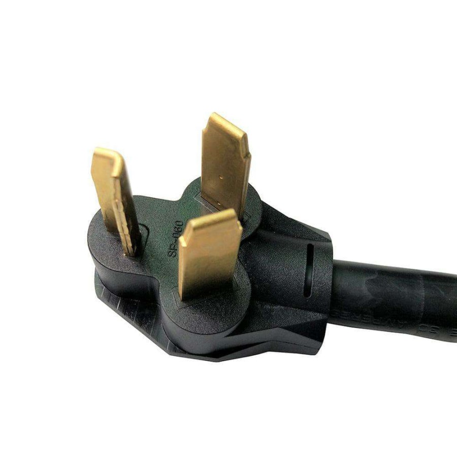 Appliance Extension Cords * | Parkworld 1 Ft. 10/3 Stw3-Wire Dryer 3-Prong 10-30P Plug To Welder 6-50R Receptacle Adapter Cord