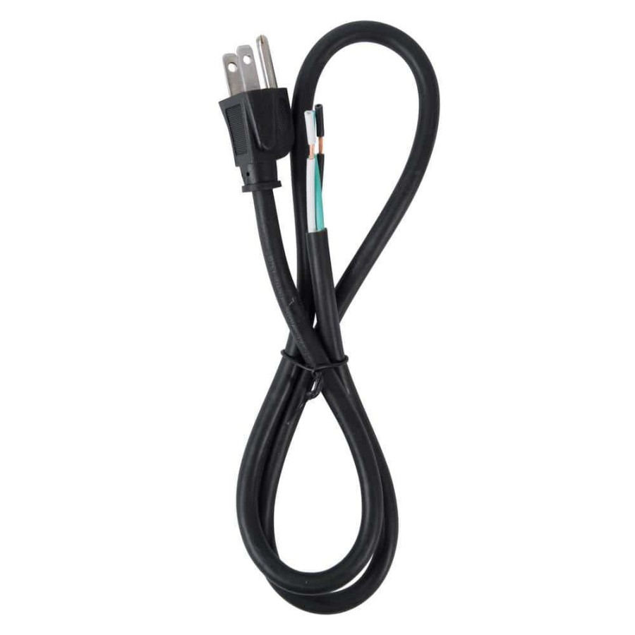 Appliance Extension Cords * | Bergen Industries 3 Ft. 16/3 Sjtw 3-Wire Appliance/Power Tool Cord, Black