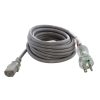 Extension Cord Accessories * | Ac Works 15 Ft. 10 Amp 18/3 Medical Grade Power Cord With C13 Connector