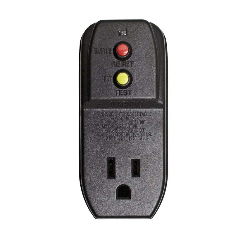 Gfci Plugs * | Husky Wall Adapter Gfci