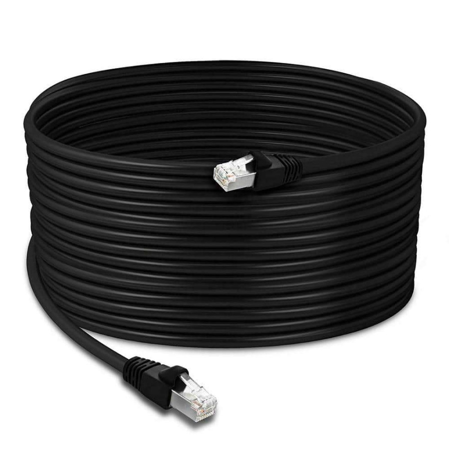 Extension Cord Accessories * | Ritz Gear Ethernet Cable Cat 6 Outdoor, 100 Ft. Shielded Cord With Rj45 Connectors