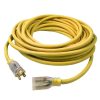 General Purpose Cords * | Us Wire And Cable Usw 50 Ft. 14/3 Yellow Extension Cord With Lighted Plug