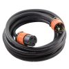 Generator Parts * | Ac Works 75 Ft. Soow 10/3 3-Prong Nema L5-30 125-Volt 30 Amp Generator Rubber Extension Cord