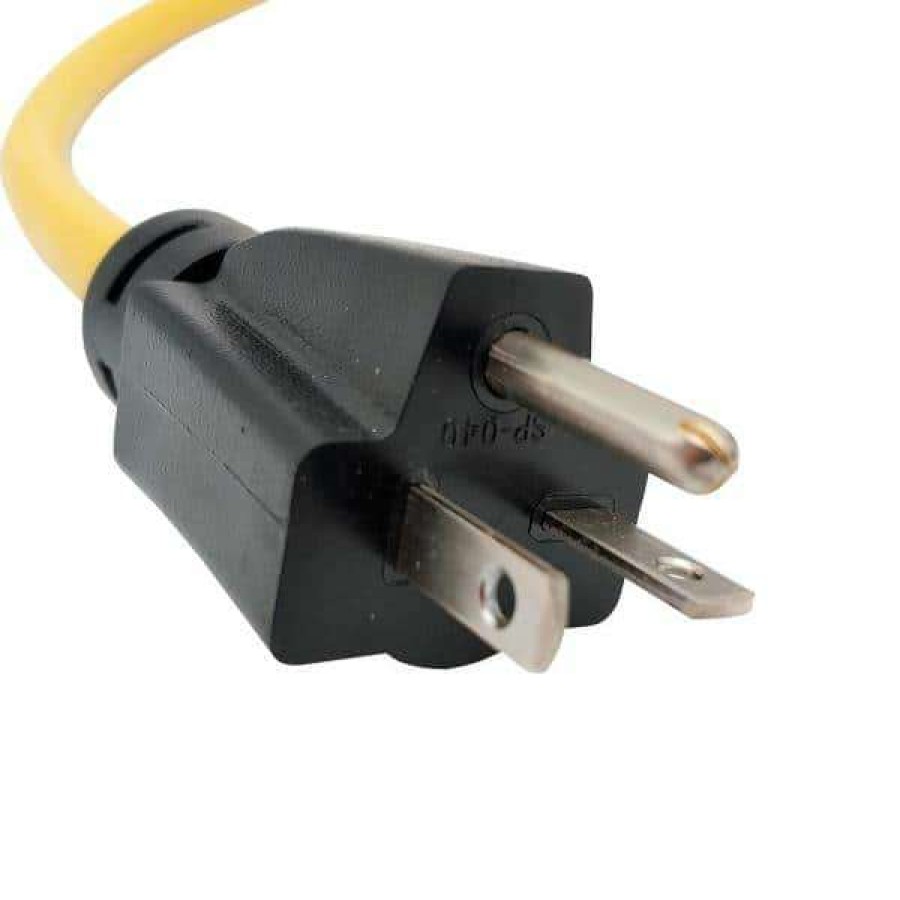 Appliance Extension Cords * | Parkworld 3 Ft. 12/3 3-Wire Nema 6-20 Splitter Nema 6-20P To (2) 6-20R T-Blade For 6-15R Receptacle Y Adapter Cord