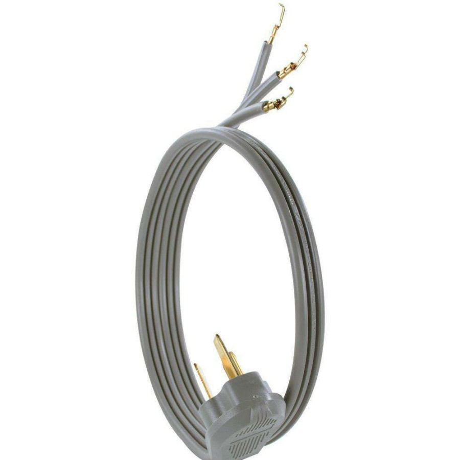 Appliance Extension Cords * | Certified Appliance Accessories 5 Ft. 8/3 3-Wire Open-End-Connector 40-Amp Range Cord