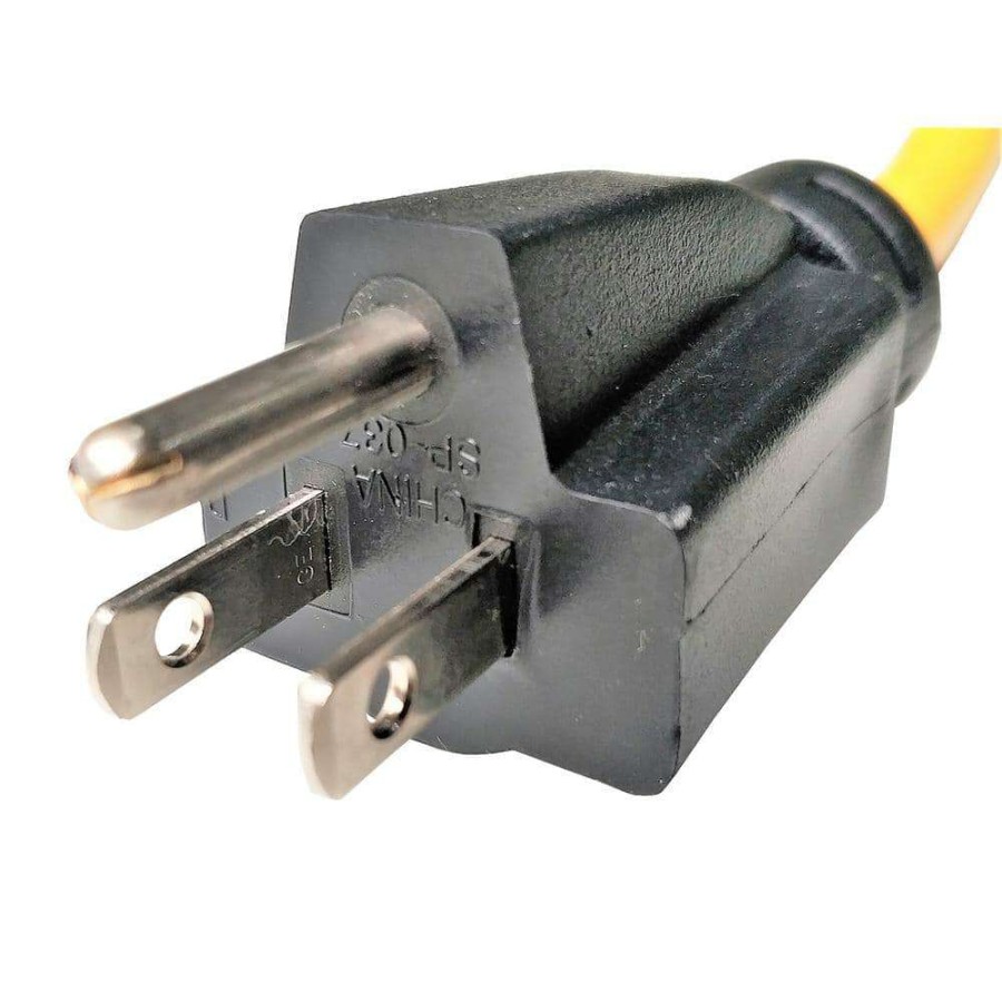 Appliance Extension Cords * | Parkworld 8 In. 12/3 3-Wire Household 15 Amp 125-Volt Nema 5-15P To 20Amp Locking L6-20R Receptacle Adapter Cord