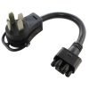 Extension Cord Accessories * | Ac Works Gen 2 Ev Charging Nema 14-50 Adapter With 24A Chip For Gen. Ii Tesla Mobile Connector