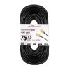 General Purpose Cords * | Lifesupplyusa 75 Ft. 16/3 Sjtw 13 Amp 125-Volt 1625-Watt Lighted End Indoor/Outdoor Black Heavy-Duty Extension Cord