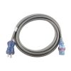 Extension Cord Accessories * | Ac Works Ac Connectors 15 Ft. 13 Amp 16/3 Medical Grade Power Cord With Locking Iec C13