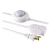 General Purpose Cords * | Ge 12 Ft. 16/3 3-Outlet Polarized Extension Cord With Power Switch, White