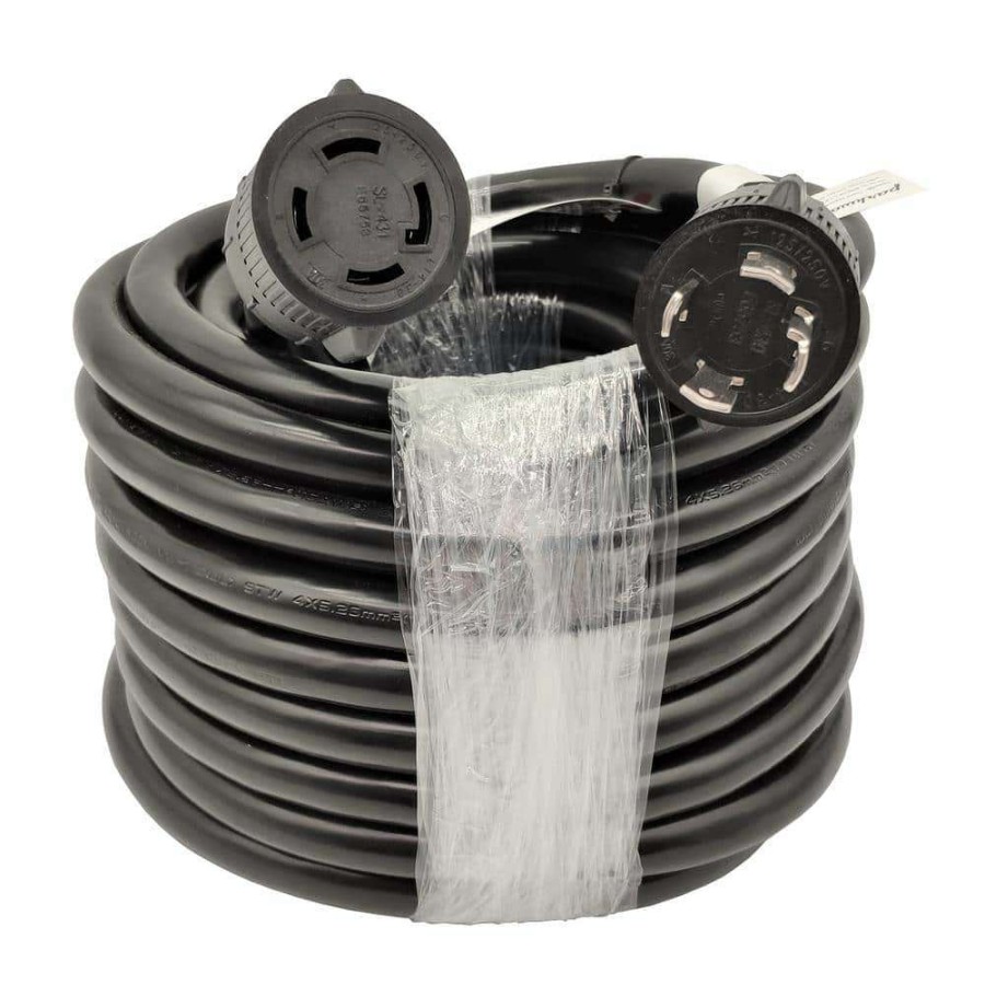 Generator Parts * | Parkworld 50 Ft. 10/4 125-Volt/250-Volt 30 Amp 4-Prong Nema L14-30 Generator Power Extension Cord (Nema L14-30P To L14-30R)