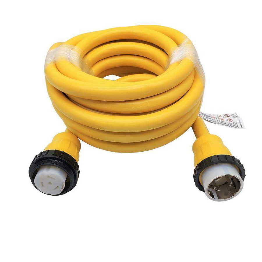 Rv & Marine Cords * | Parkworld 36 Ft. 6/4 Marine Shore Power 50 Amp 250-Volt Extension Cord Nema Ss2-50P To Ss2-50R