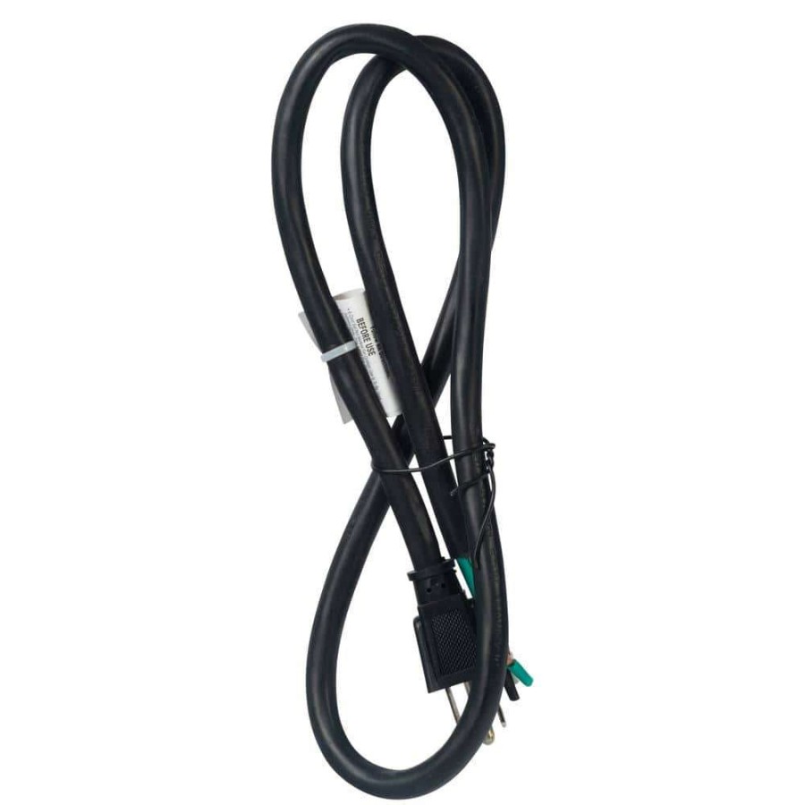 Appliance Extension Cords * | Bergen Industries 3 Ft. 14/3 Sjtw 3-Wire Appliance/Power Tool Cord, Black