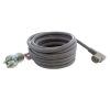 Extension Cord Accessories * | Ac Works 20 Ft. 15 Amp 14/3 Medical Grade Power Cord With Left Angle Iec C13 Connector