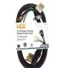 Appliance Extension Cords * | Hdx 6 Ft. 50 Amp 4-Prong Range Power Cord