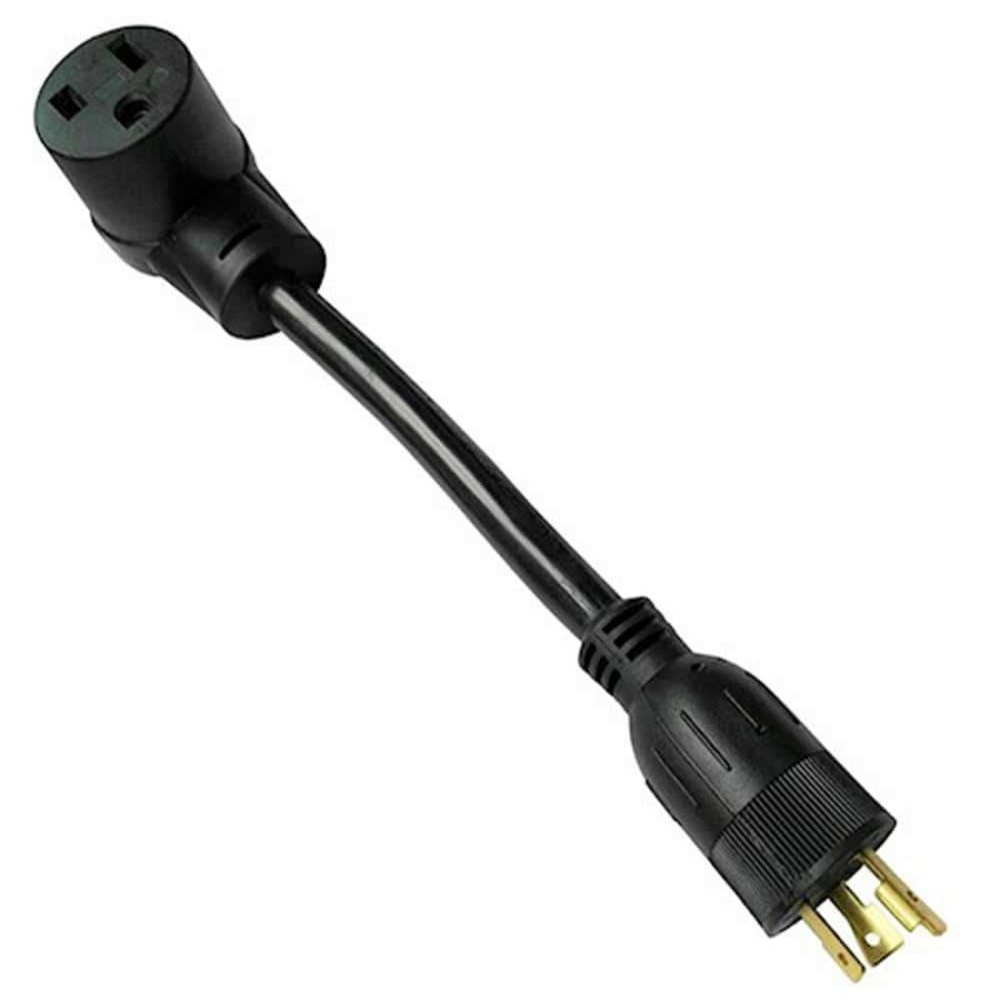 Appliance Extension Cords * | Parkworld 1 Ft. 10/3 Stw 3-Wire Nema L5-20P Plug To Welder 6-50R Receptacle Adapter Cord