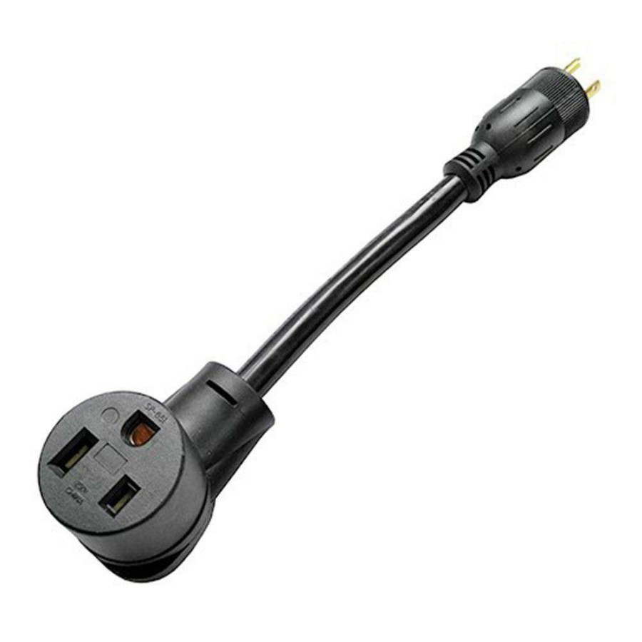 Appliance Extension Cords * | Parkworld 1 Ft. 10/3 Stw 3-Wire Nema L5-20P Plug To Welder 6-50R Receptacle Adapter Cord