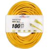 General Purpose Cords * | Lifesupplyusa 100 Ft. 10/3 Sjtw Lighted End Extension Cord, 15 Amp, 125-Volt, 1875-Watt, Super Heavy-Duty Outdoor Jacket (2-Pack)