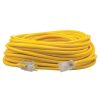 General Purpose Cords * | Southwire 100 Ft. 12/3 Sjeow Outdoor Heavy-Duty T-Prene Extension Cord With Power Light Plug