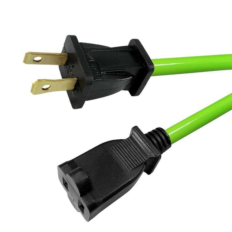 General Purpose Cords * | Husky 25 Ft. 16/2-Gauge Green Extension Cord