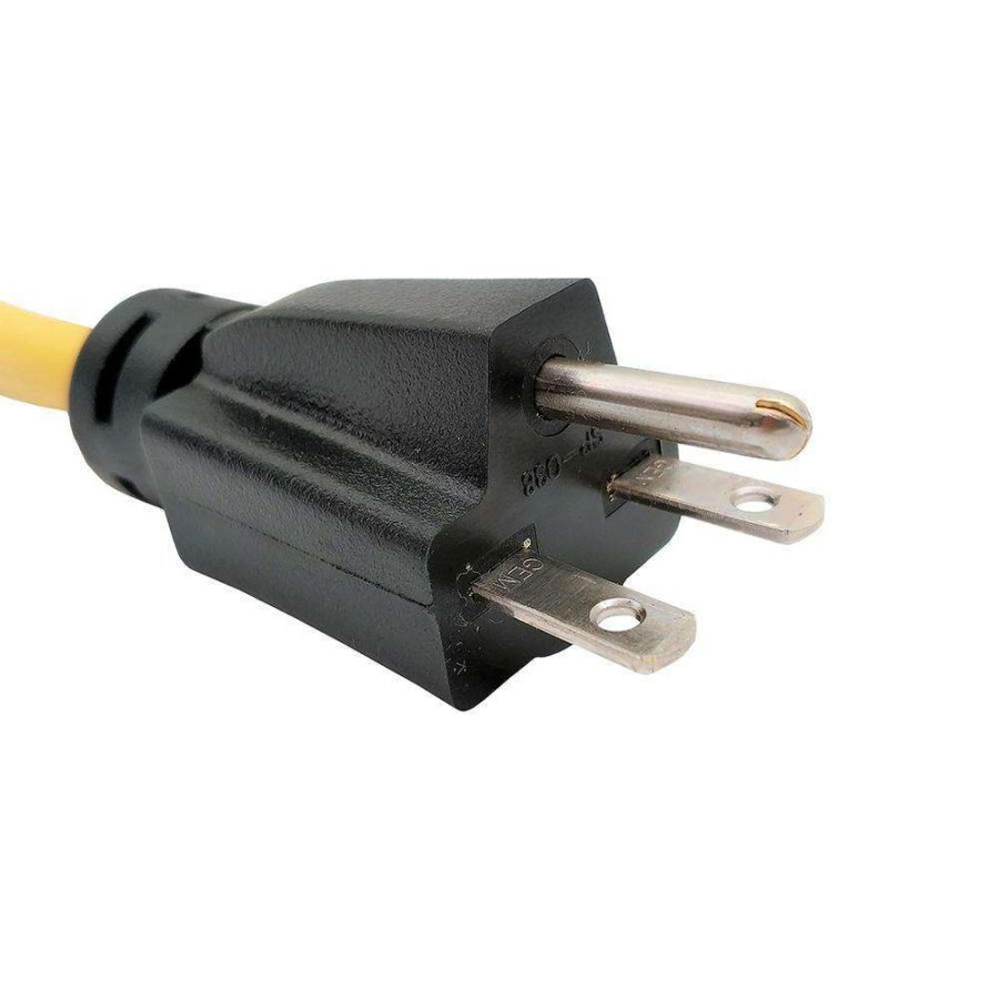 Appliance Extension Cords * | Parkworld 3 Ft. 12/3 3-Wire Nema 6-15 Splitter Nema 6-15P To (2) 6-15R T-Blade For 6-20R Receptacle Y Adapter Cord