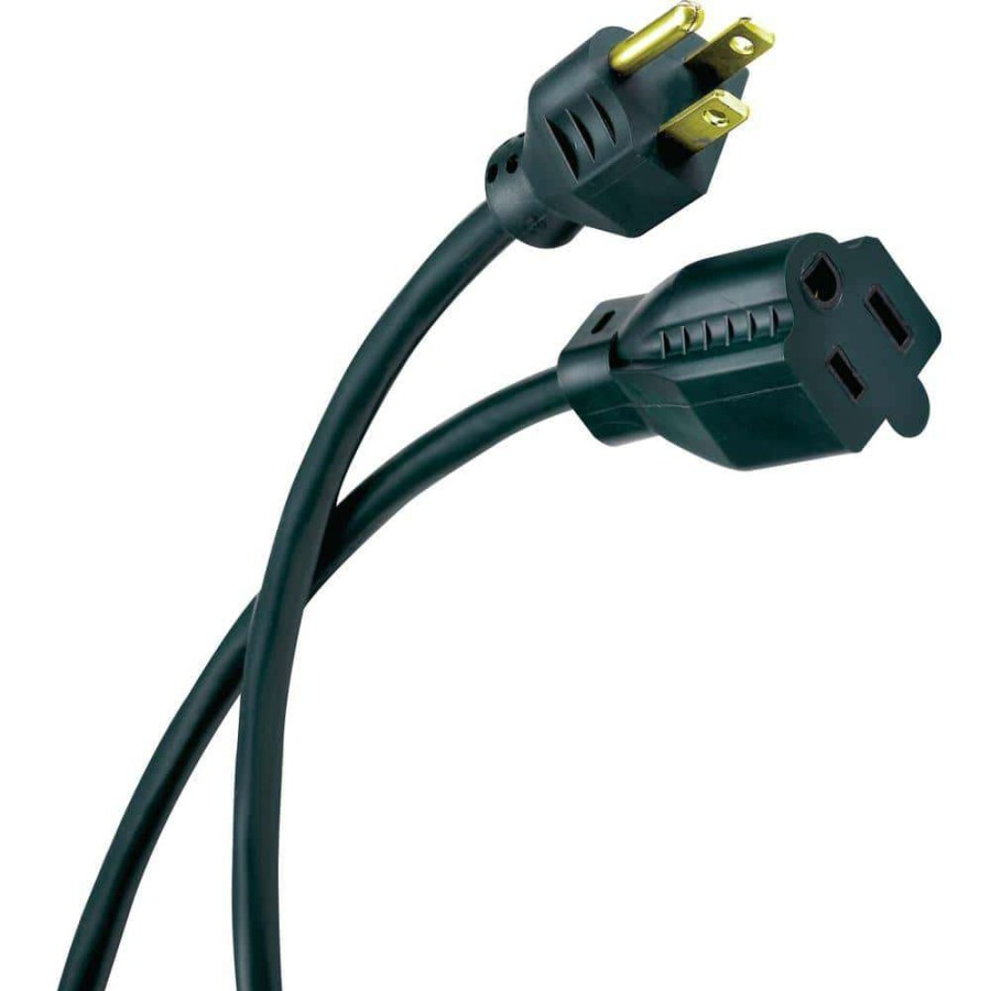 General Purpose Cords * | Hdx 60 Ft. 16/3 Extension Cord, Green