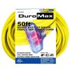 General Purpose Cords * | Duromax 50 Ft. 10/3-Gauge Triple Tap Heavy-Duty Extension Power Cord