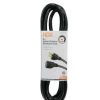 General Purpose Cords * | Hdx 8 Ft. 16/3 Black Workshop Extension Cord