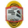 General Purpose Cords * | Southwire 50 Ft. 12/3 Sjtw Push-Lock Outdoor Heavy-Duty Extension Cord