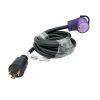 Appliance Extension Cords * | Parkworld 10 Ft. 10/3 3-Wire Ev Charging Adapter 30 Amp 250-Volt Locking L6-30P To 50 Amp Electric Vehicle 14-50R Ev Adapter Cord