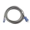 Extension Cord Accessories * | Ac Works 15 Amp 20 Ft. 14/3 Medical Hospital Grade Power Cord To Right Angle Iec C13