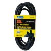 General Purpose Cords * | Bergen Industries 25 Ft. 14/3 Sjtow 15 Amp/125-Volt All Weather Farm And Shop Extension Cord In Black