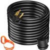 General Purpose Cords * | Vevor Welder Extension Cord 40 Amp 50 Ft. 250-Volt 8-Gauge 3-Prong Welding Power Cord With Nema 6-50 Plug