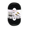 General Purpose Cords * | Lifesupplyusa 12/3 100 Ft. Sjtw 15 Amp, 125-Volt 1875-Watt Lighted End Indoor/Outdoor Black Heavy-Duty Extension Cord (5-Pack)